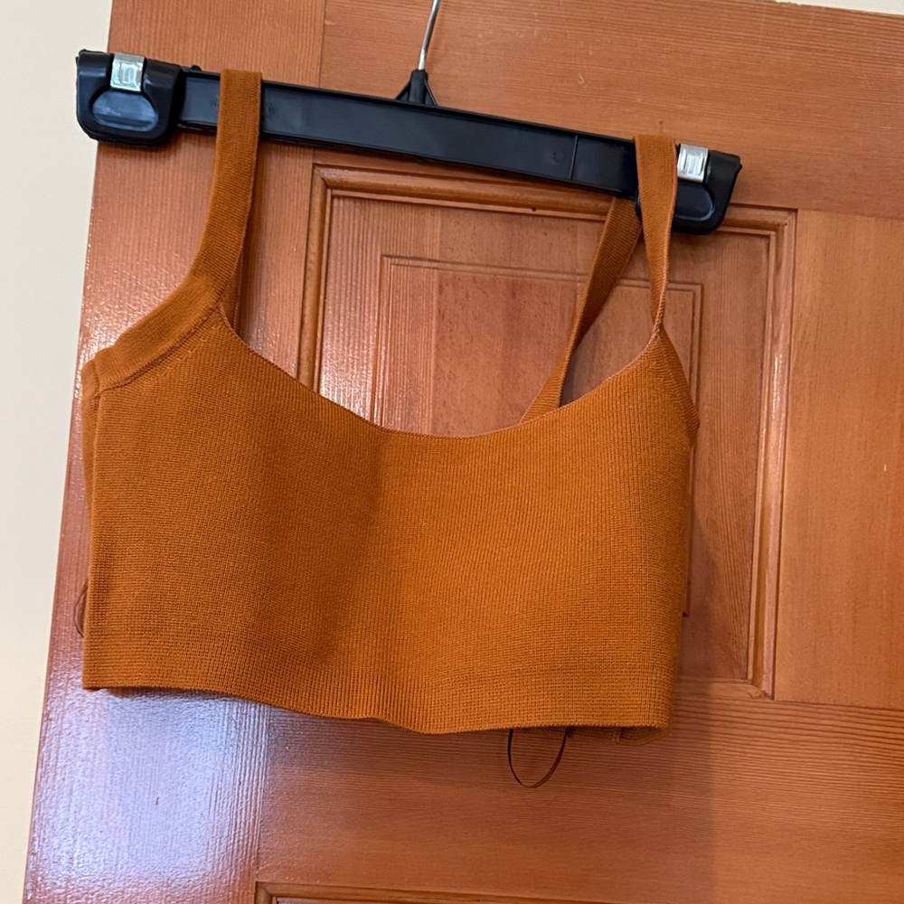A.L.C. Cinnamon Crop Top